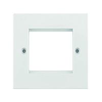 Telegärtner B00005A0011 Cover Frame Double Gang Faceplate 86 x 86 ...