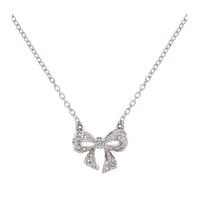 Ted Baker Pepena Pave Crystal Bow Pendant