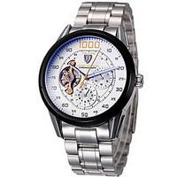 tevise mens watch 8378 automatic mechanical steel band wrist watch