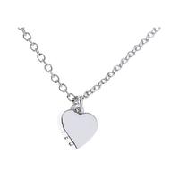 Ted Baker Jewellery Ladies\' PVD Silver Plated Hara Tiny Heart Pendant Necklace