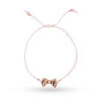 ted baker jewellery bellisa baby bow cord bracelet