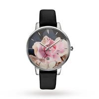 Ted Baker Ladies\' Rose Pattern Dial Watch