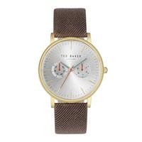 Ted Baker Mens Brown Canvas Brit Watch