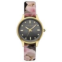 Ted Baker Floral & Gold Zoe Watch