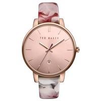 Ted Baker Floral & Rose Gold Kate Watch
