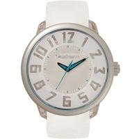 Tendence Mens Fantasy White Strap Watch T0630004