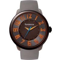 Tendence Mens Fantasy Grey Orange Strap Watch T0630002