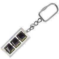 Team Football Spin Key Ring