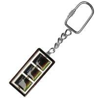 Team Football Spin Key Ring