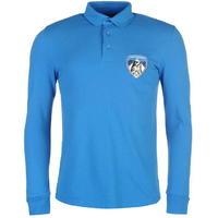 Team Athletic Football Club Long Sleeve Polo Shirt Mens