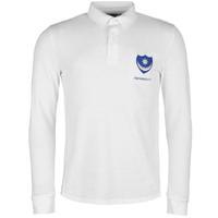 Team Football Club Long Sleeve Polo Shirt Mens