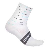 Team Sky Rosso Corsa 10 Socks - White - L-XL