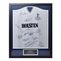 Team Tottenham signed 1984 UEFA Cup Final Multi Signed Shirt