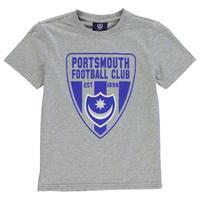 team pompey graphic t shirt junior boys