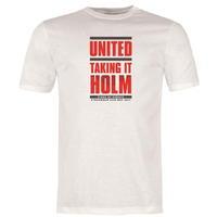 Team Man United European Champions T Shirt Mens