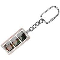 Team Football Spin Key Ring