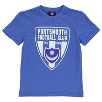 team pompey graphic t shirt junior boys