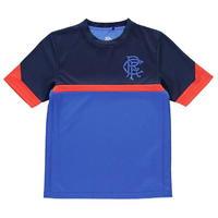 Team Rangers Poly T Shirt Junior Boys