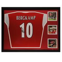 team bergkamp signed shirt