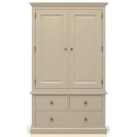 TFW Mottisfont Cream Larder Unit - 2 Door 3 Drawer