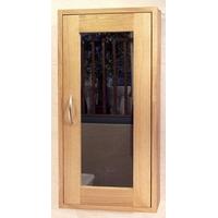 TFW Aquarius Oak Bathroom Wall Unit - 1 Door