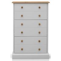 TFW Mottisfont White Shoe Rack - Large 3 Drawer