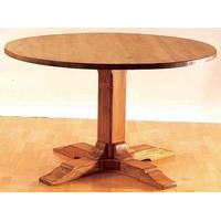 TFW Mottisfont Waxed Pine Round Table - 3ft 6in