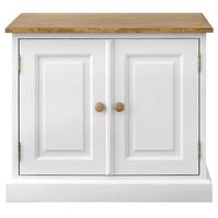 TFW Mottisfont White Cupboard - Small 2 Door