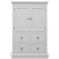 tfw mottisfont white cupboard 2 door 4 drawer