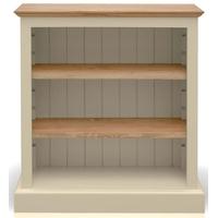 TFW Mottisfont Cream Bookcase - Low Small 2 shelves