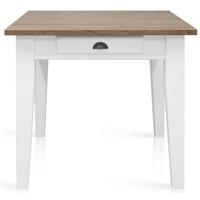 TFW Mottisfont White Farmhouse Table - Taper Legs 4ft x 2ft