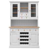 tfw mottisfont white dresser with wine rack