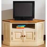 TFW Mottisfont Painted Corner TV Unit - 2 Doors