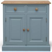 TFW Mottisfont Blue Dresser Base - 2 Door 2 Drawer