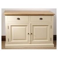 TFW Mottisfont Painted Chichester Dresser Base - 2 Doors 2 Drawers