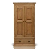 TFW Mottisfont Waxed Pine Wardrobe - Single