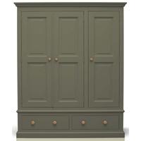 TFW Mottisfont Green Wardrobe - Triple