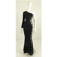 TFNC London Size 10 Black Evening Dress