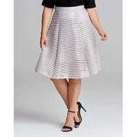 TFNC Midi Length Foil Skirt