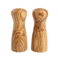 T&G Luca Salt Mill Olive Wood Pack of 2