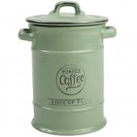 T&G Woodware Pride Of Place Coffee Jar, Old Green, One Size