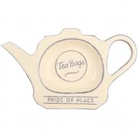 T&G Woodware Pride Of Place Tea Bag Tidy, Old Cream, Tea Bag Tidy