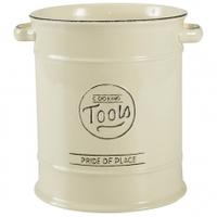 T&G Pride Of Place Large Cooking Tools Jar, Old Cream, Utensil Jar