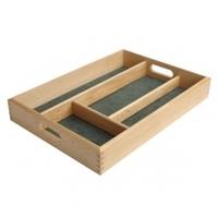 tg woodware small cutlery tray