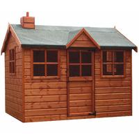 tgb 7ft x 5ft 213m x 152m 22mm shiplap snowdrop cottage installation