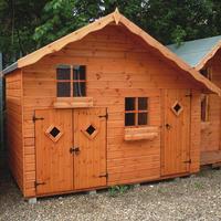 tgb 10ft x 5ft 305m x 152m 22mm shiplap hideaway installation