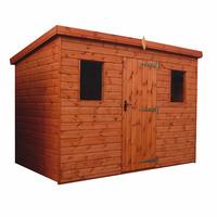 tgb 10ft x 10ft 3m x 3m rhino 22mm shiplap pent shed