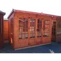 TGB 12ft x 6ft (3.65m x 1.82m) Loglap Pavilion Summerhouse