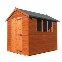 TGB 6ft x 5ft (1.8m x 1.5m) Bentley 22mm Premier Apex Shed