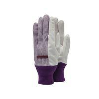 TGL201 Polka Dot Cotton Grip Ladies Gloves (One Size)
